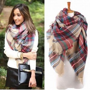 Tartan Blanket Scarf